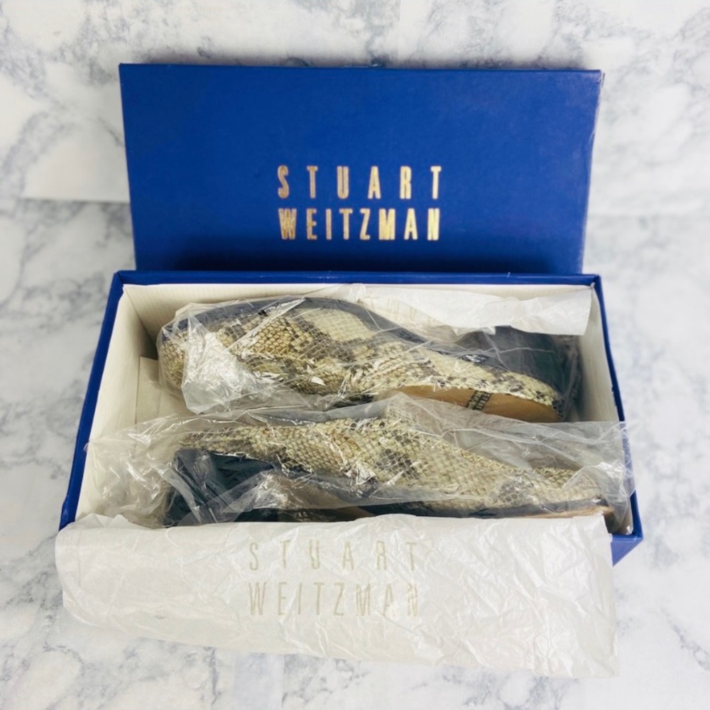 Stuart Weitzman Animal Print Mule: Size 8.5B - Picture 6 of 8